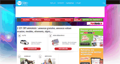 Desktop Screenshot of annonces.funradio.fr