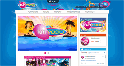 Desktop Screenshot of funradio.re